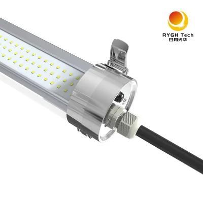 Rygh IP69 Ik10 LED Batten Light Highbay Light Linear LED Tube Light 40W
