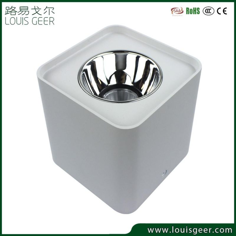 Spotlight Down Light Bright Square Dimmable Cylinder Ceiling LED Surface Mounted LED Downlight 7W 15/24/36 Degree