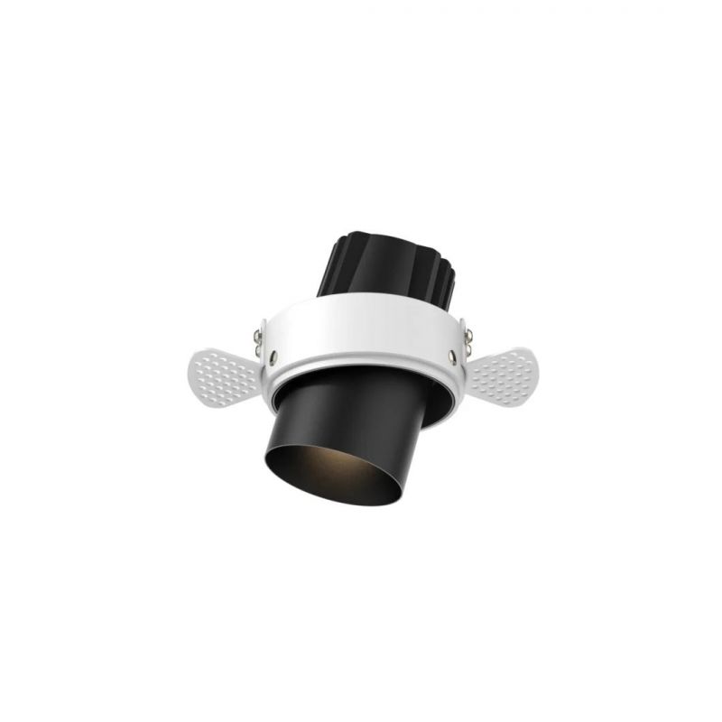 Aluminum Dimmable 10W Ceiling Recessed LED Trimless Downlight