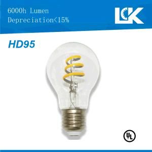 High CRI 95 10W 1100lm A21 New Spiral Filament LED Light Bulb