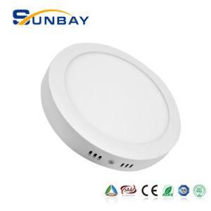 Foshan Indoor IP54 18W Square Round Ceiling Surface Mounted SMD 2835 LED Panel with Ce RoHS