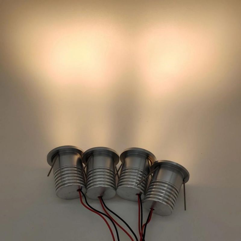 3W CREE Spot Lamp 12V-24V Mini COB LED Bulb Downlight