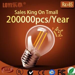 G45 2W/4W 220V E14/E27 Hot-Sale Energy-Saving Lighting LED Filament Bulb