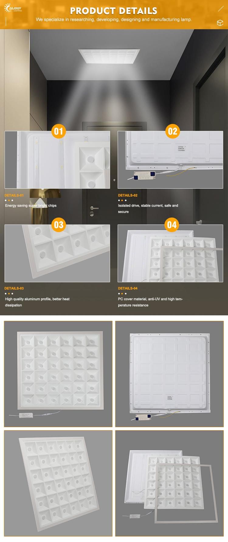 2022 Warm White 600X600 Intelligent Dimmable LED Panel Light