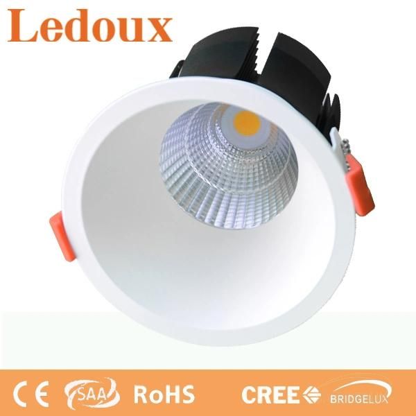 High Lumen COB Recessed Ceiling Downlight Round 30W