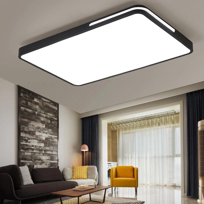 Square Rectangle Shape Ceiling Lamp Nordic Style LED Lighting