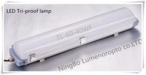40wf IP65 60cm SMD White Aluminium &amp; Dlass High Lumen LED Light Tube LED Lights LED Tri-Proof Lamp for Street with CE RoHS (LES-TL-60-40WF)