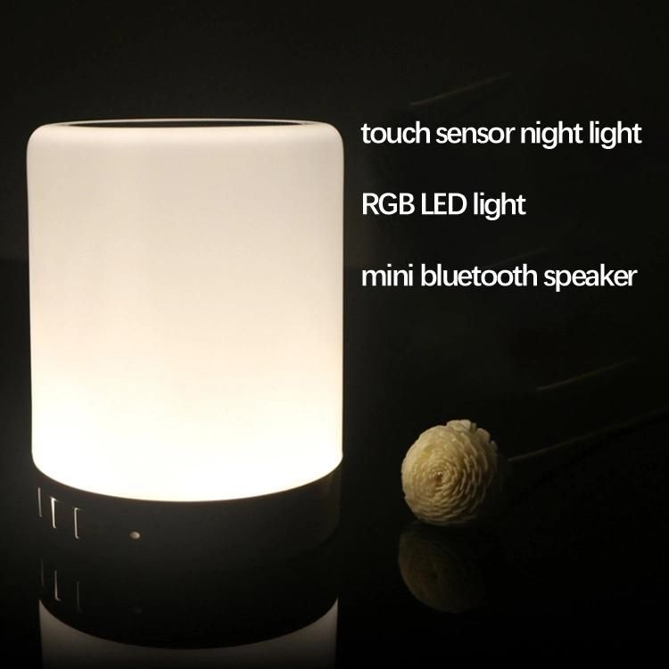 Portable LED Bluetooth Speaker Wireless Sound Box with Lights Lamp Colorful Speaker