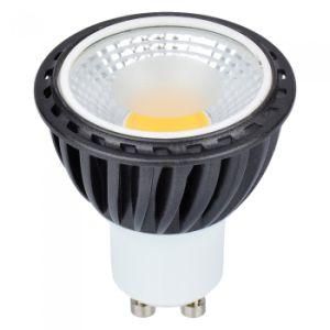 5W GU10 Black Dimmable Available COB LED Spotlight