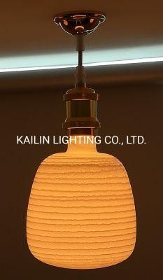 New Stylish Painting Decoration Dimmable Pendant Lamp LED Filament Light Bulb