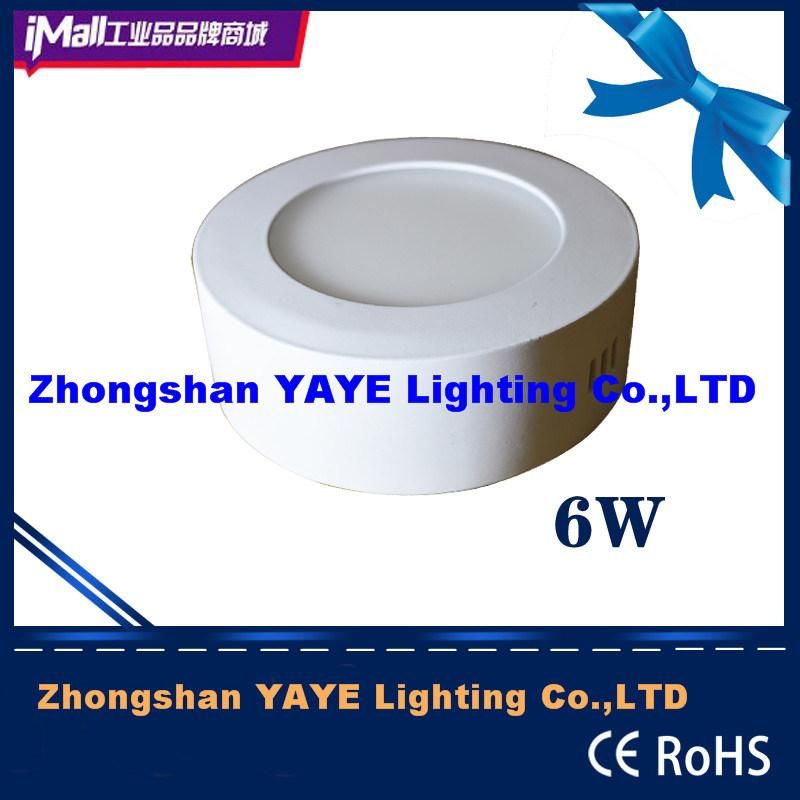 Yaye 18 Factory Price 6W/9W/12W/24W/36W/48W Round Surface Mounted LED Panel Light / LED Panel Lamp with 2/3years Warranty