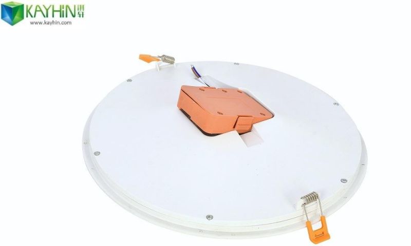 Super Bright LED Flood Solar Light 8W 12W 18W 24W TUV Certificated Round Type SMD COB LED Ceiling Light SKD Driver All in One Indoor Ceiling LED Panel Light