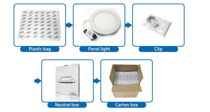 China Manufacturer 9W SMD2835 Round LED Panel Light