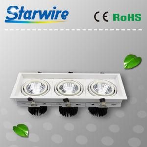 Shenzhen LED Grill Downlight in CE and RoHS 2015