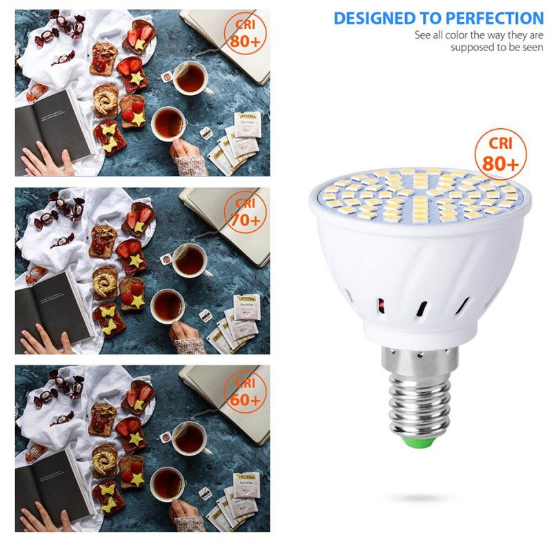 GU10 LED E27 Lamp E14 Spotlight Bulb 48 60 80LEDs Lampara 220V Gu 10 Bombillas LED MR16 Gu5.3 Lampada Spot Light B22 5W 7W 9W