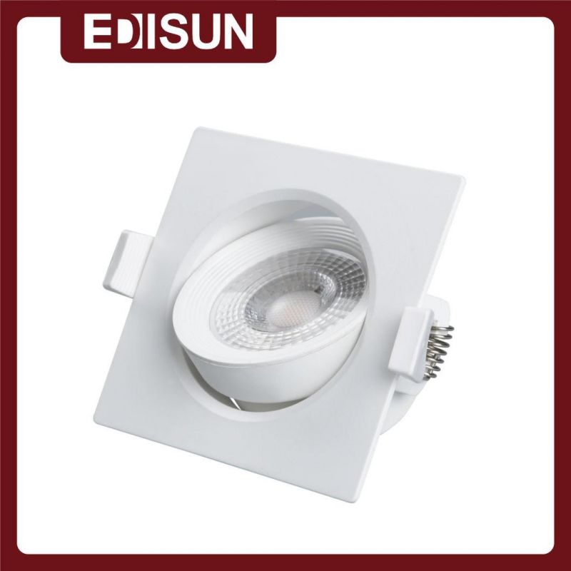 MR11 GU10 3W 240lm LED Downlight Spotlight Round Square