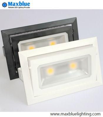 40W Epistar COB Square Downlights