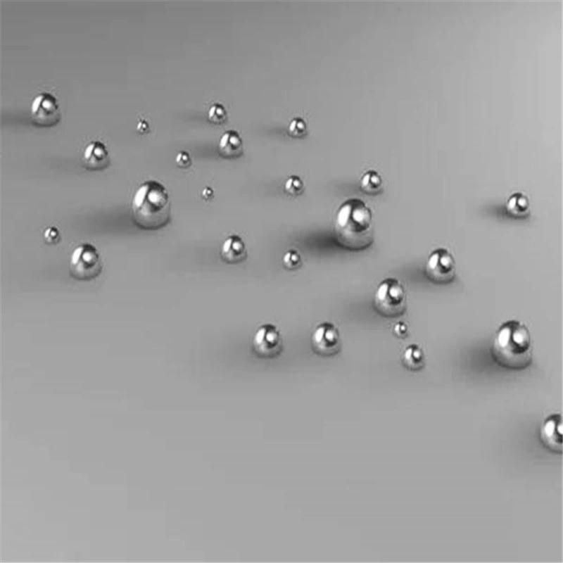 Metallic Silver and Red Liquid Mercury 99.999% for Thermometer