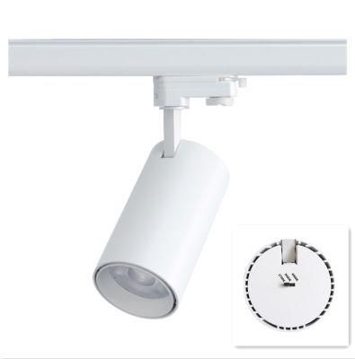 CE SAA 3CCT Selectable 2700K 3000K 4000K COB 30W LED Track Light