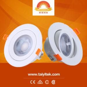 5W 7W 10W 12W 15W LED Ceiling Spotlight Down Lamp Rotatable Direction Adjustable 38 Angle