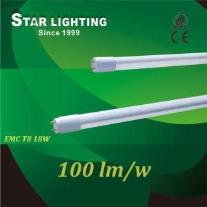 96 PCS 2835 100lm/W LED T8 Light Tube with EMC
