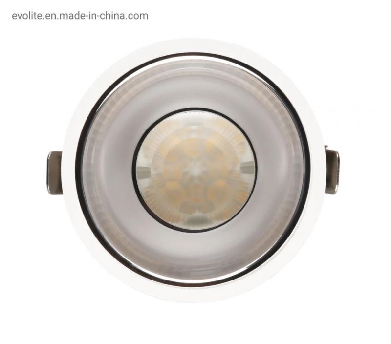 High Lumen Deep Diffuser Aluminum Reflector Anti-Glare LED Downlight with 5 Year Warranty