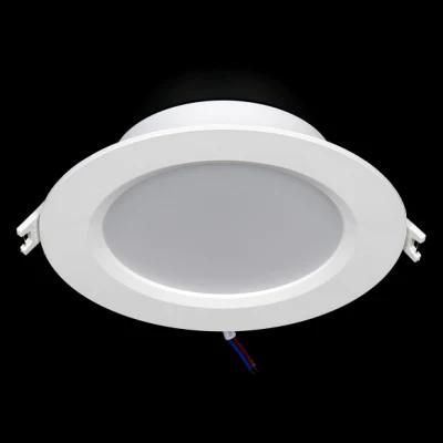 Economic High Quality Plastic Body Smart SMD2835 Ra90 Ceiling Recessed Down Light LED Downlight for Home Room or Corridor Radar Sensor Option