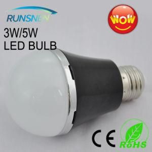 Black Colour 3W LED Bulb E27