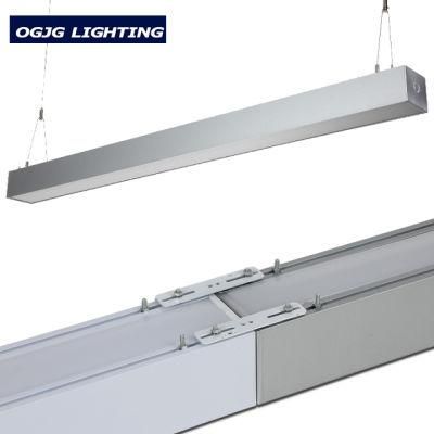 4FT 5FT Linkable Linear LED Shop Light Industrial Pendant Lighting