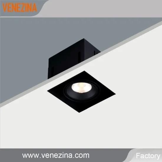 6W Square Invisible COB LED Down Light Ceiling Recessed Downlight