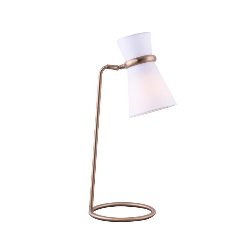 Bing Vision Postmodern Desktop Decoration White Table Lamp (WH-MTB-197)