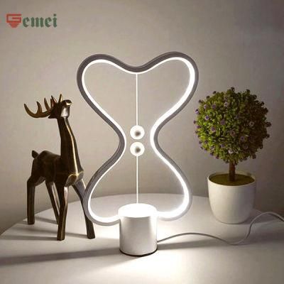 Creative Balance Desk Lamp Simple Living Room Study Bedroom Metal Table Lamp