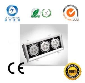 15W Three Head LED Down Light/ Bean Pot Lightfor House and Commerce