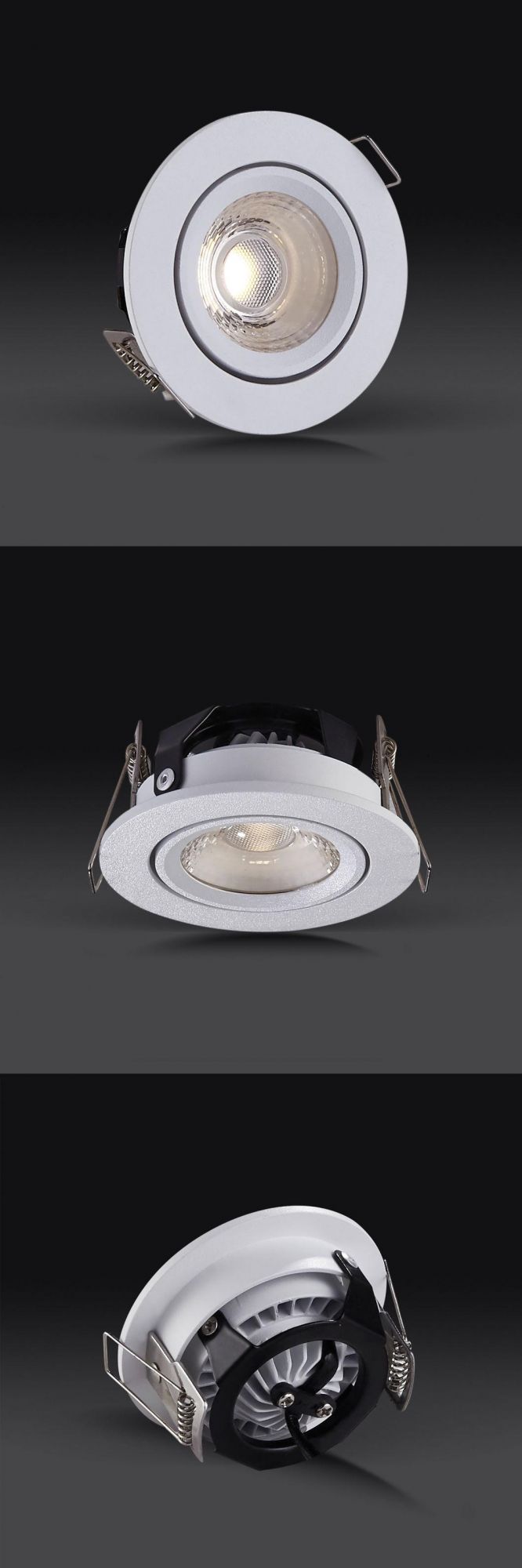 6W Adjustable Pure Alumium LED Spot Light Cabine′t Light 5 Years Warranty