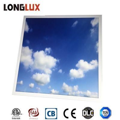 Blue Sky/White Clouds Square LED Panel Ceiling Light for Decoration