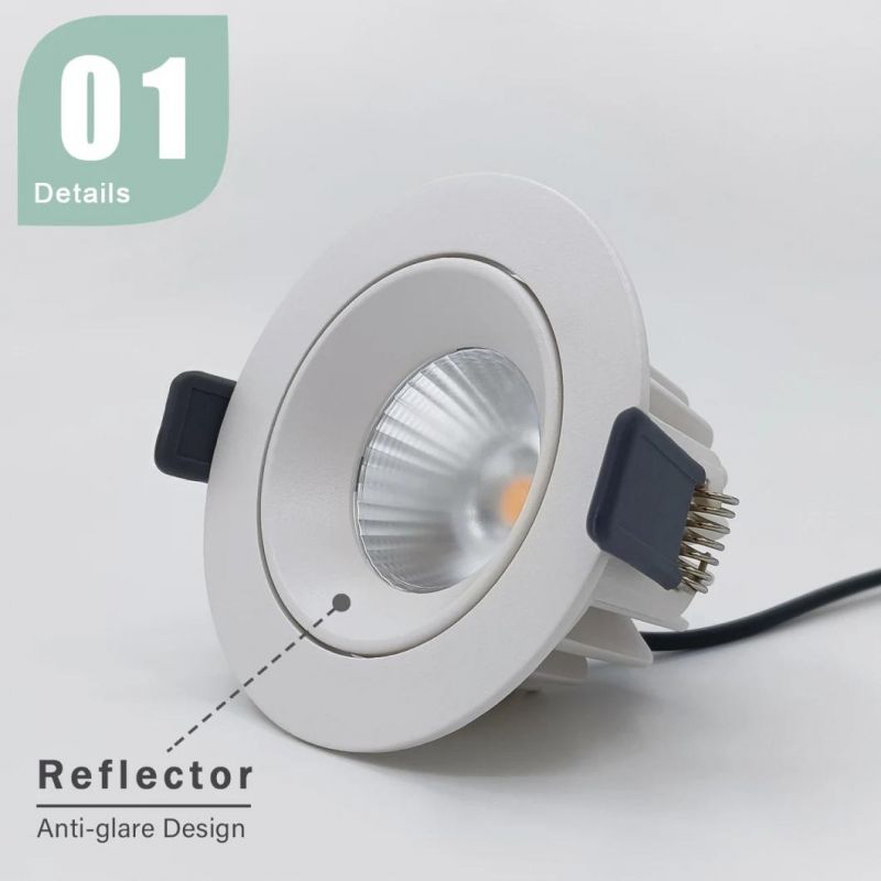 Chinese Factory Super Hot Sale Downlight LED Spotlight 10W Indoor Spot Recessed COB Down Light