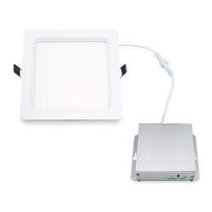 LED 6 Inch 12/15W 120V Dimmable Slim Recessed Down Light/SMD2835 Square Model