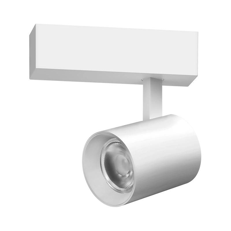 Rotatable 6W Surface Mounted Ceiling Spot Lighting System Rail COB LED Track Light