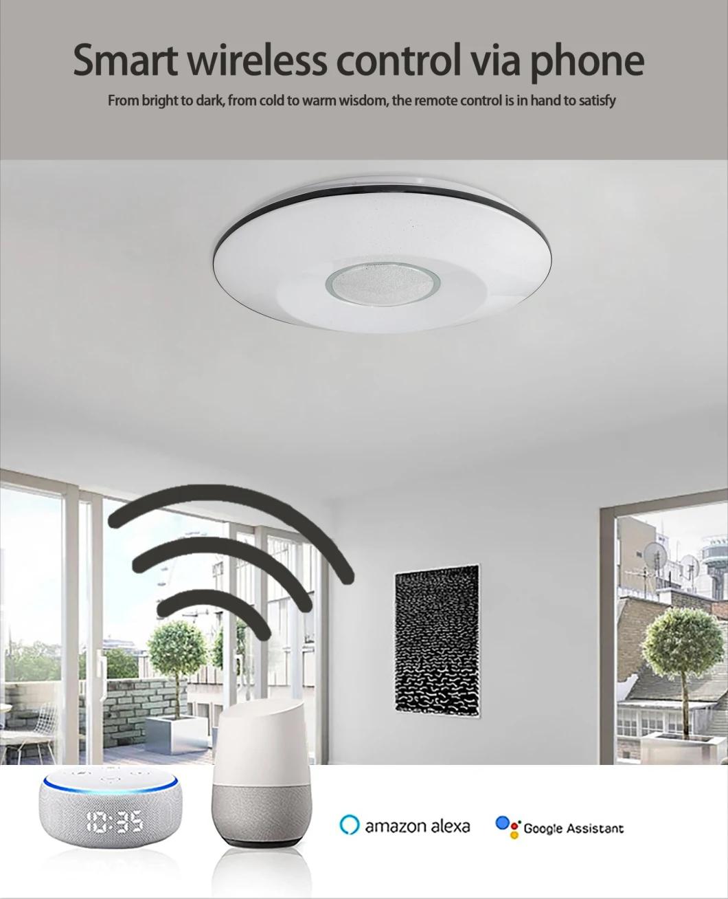 Modern Dimmable Flush Mount 5000lm Suspended Ceiling Lighting