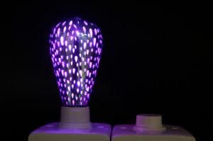 Flexible St64 LED Filament Lamp Vintage Edison Light Bulb