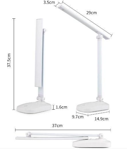 3 Level Brightness Touch Control Reading LED Desk Lamp