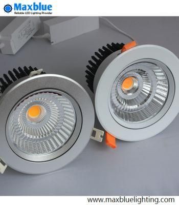 LED COB Downlight Recessed Lighting Fixture with Brand Dimmer Driver