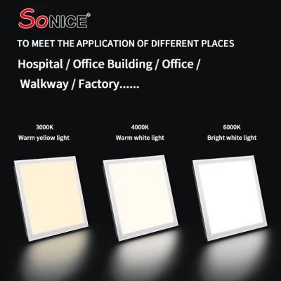 High Lumen Aluminium Profile SMD Isolated Driver Panellight Back Light 48W LED Large Panel Light