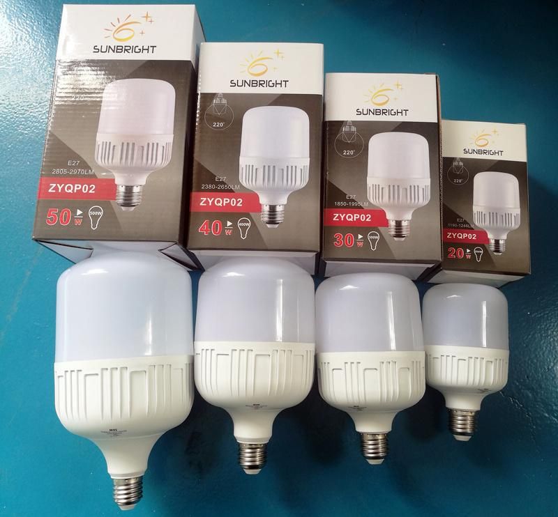 E27 85-265V 5W 7W 12W LED Bulb Raw Material with Ce SAA UL RoHS