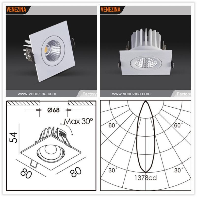 Reflector Cup High Power LED Recessed Spot Light-R6259