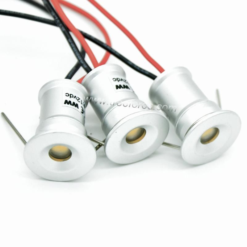 RGB 15mm Garden LED Spot Light 1W 12V Stair Lighting CE