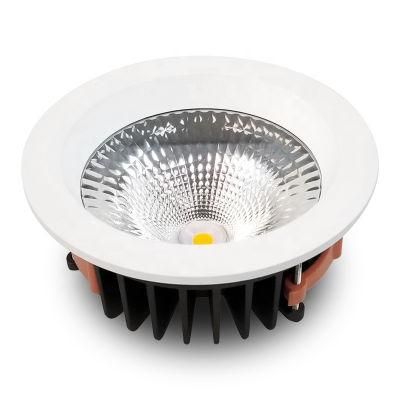LED COB Down Light 40W Recessed Dimmable Ceiling Lighting Downlight