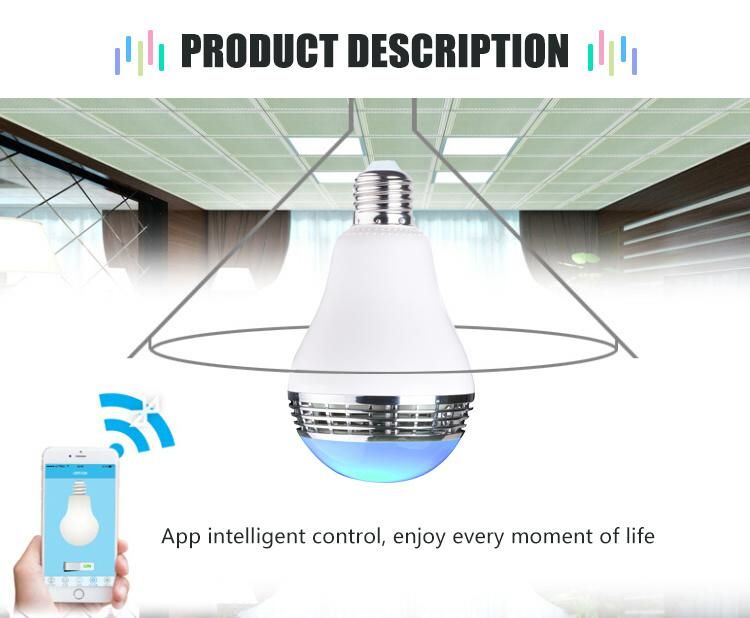 Smart Music Speaker LED Bulb with APP Control Bluetooth Connection