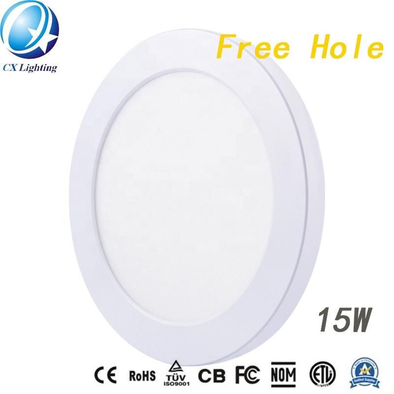 Round Free Hole Adjustable LED Panel Light