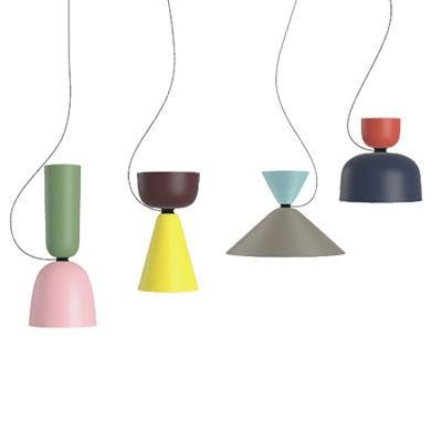 Colorful Decorative Chandeliers in Different Shapes